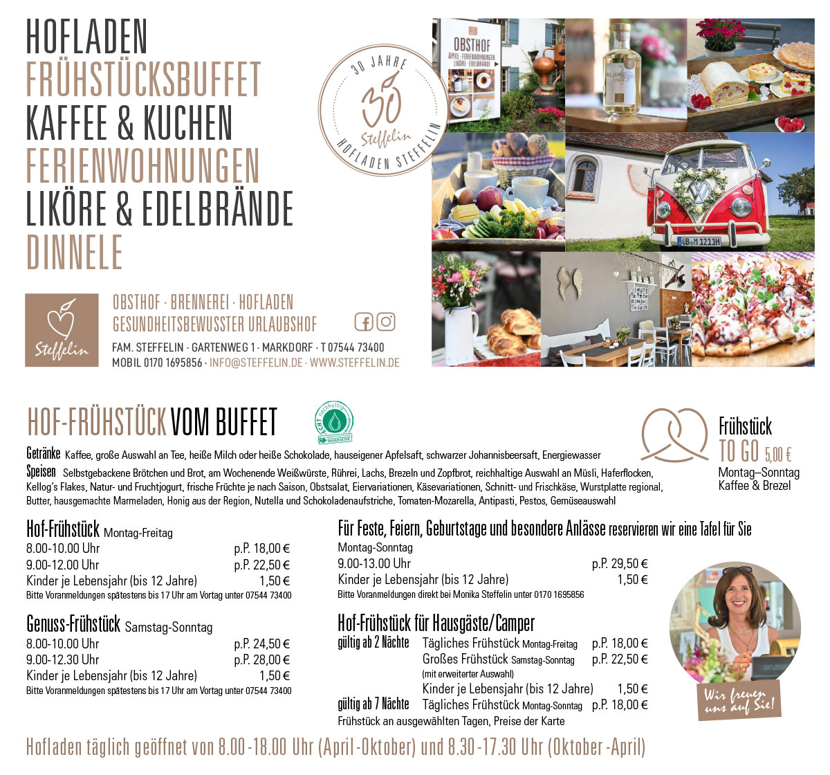 Frühstück Steffelin