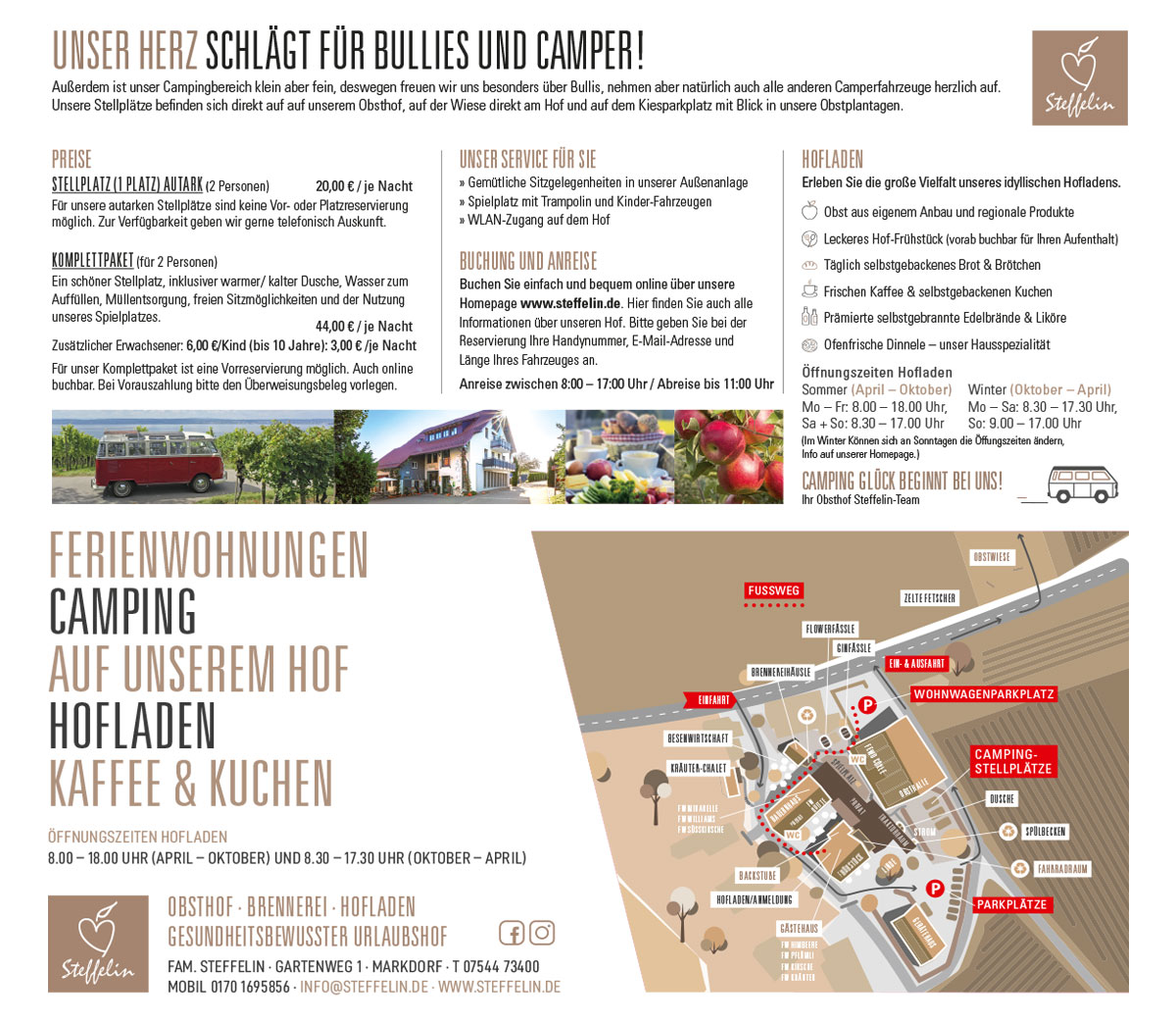 Steffelin: UNSER HERZ SCHLÄGT FÜR BULLIES UND CAMPER!